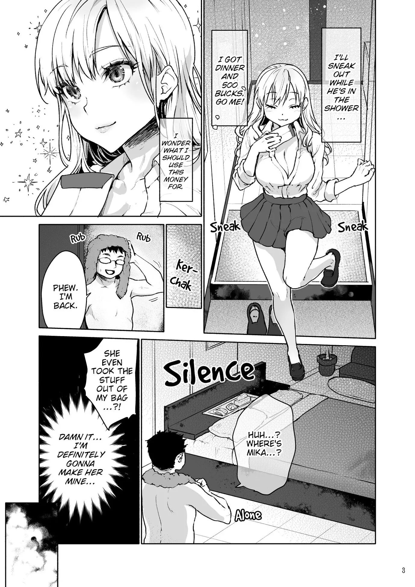 A Cheeky Schoolgirl Gets Thoroughly Disciplined By A Sugar Daddy Chapter 1000 Page 4